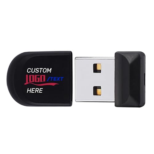 Custom Super Mini USB Flash Drive | Bulk Branded Memory Stick with Logo | High-Speed USB 2.0 | Compact Promotional Gift & Data Storage Solution (128G,500PCS) - Demo Store