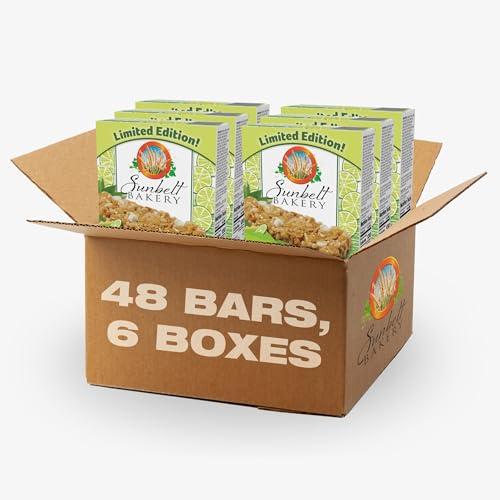 Sunbelt Bakery Key Lime Pie Chewy Granola Bars, 48 Bars (6 Boxes), 49.62 oz -