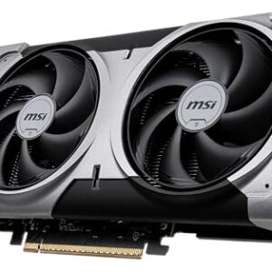 MSI NVIDIA GeForce RTX 5060 Ti 16G Ventus 2X OC Plus GDDR7 128bit Gaming Graphics Card, Boost Clock up to 2617 MHz, PCIe Gen 5, DLSS 4, DP 2.1 x 3, HDMI 2.1 x 1, SFF Ready – AmaSync Store