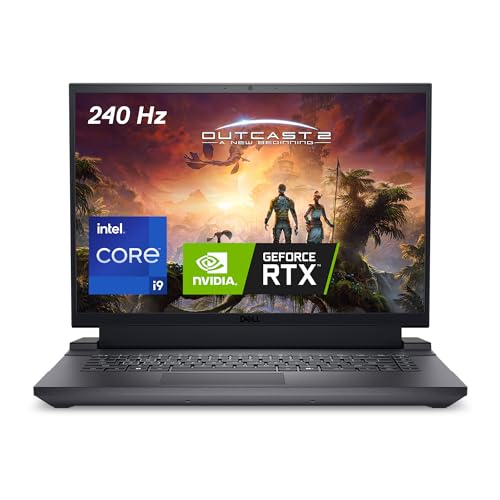 Dell G16 7630 Gaming Laptop – 16-inch QHD+ 240Hz 3ms Display, Intel Core i9-13900HX, 16GB DDR5 RAM, 1TB SSD, NVIDIA GeForce RTX 4070 8GB GDDR6, Windows 11 Home, Onsite Service – Metallic Nightshade – AmaSync Store