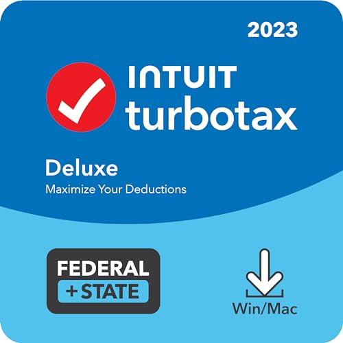 [Old Version] TurboTax Deluxe 2023, Federal & State Tax Return [PC/Mac Download] – AmaSync Store