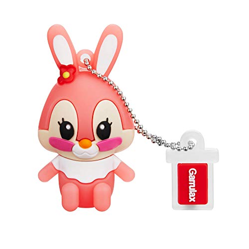 GARRULAX USB Flash Drive, 8GB / 16GB / 32GB USB2.0 Cute Animal USB Memory Stick Date Storage Pendrive Thumb Drives for Kids Children Collegue Student(16GB, Rabbit) - Demo Store