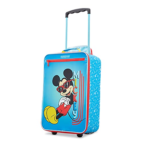 American Tourister Disney Softside Upright Luggage, Mickey, Carry-On 18-Inch -