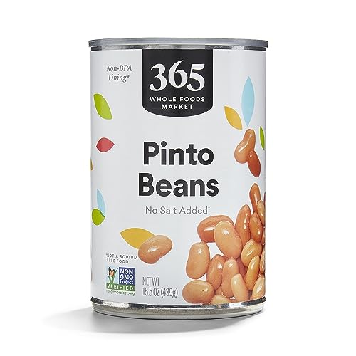 365 Everyday Value, Pinto Beans No Salt Added, 15.5 oz -