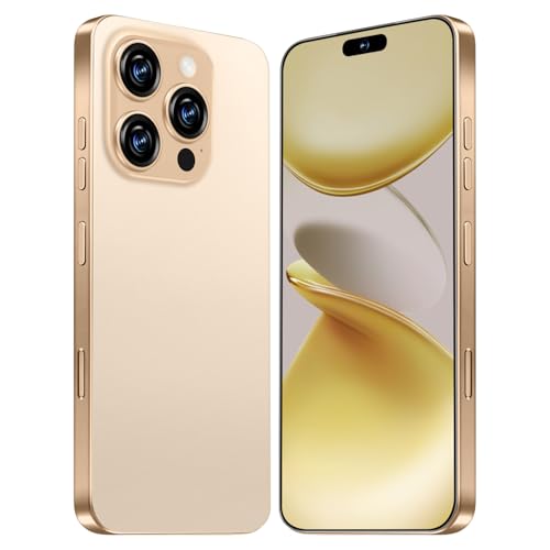 QFJ I16 PRO 5G Phone,Smartphone (Gold) – AmaSync Store