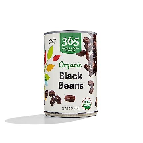 365 Everyday Value, Organic Black Beans, 15 oz -