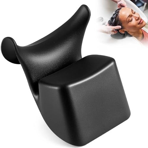 Chunful Shampoo Bowl Neck Rest Silicone Hair Washing Tray Support for Sink Comfortable Salon Shampoo Bowl Neck Cushion Rest Pillow for Home Salon, Beauty Salons, Barbershop, Spa -