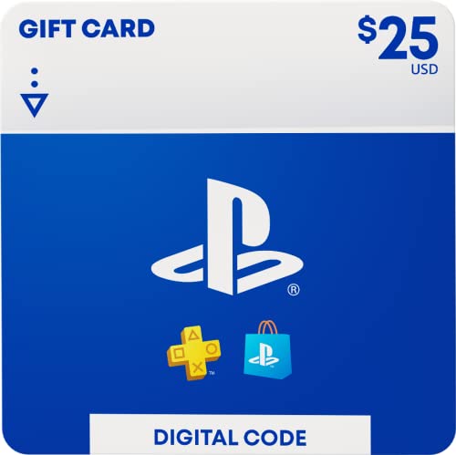 $25 PlayStation Store Gift Card [Digital Code] -