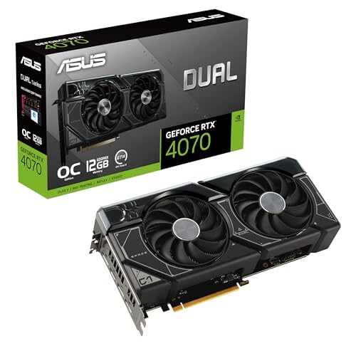 ASUS Dual GeForce® RTX 4070 OC Edition 12GB GDDR6X, IP5X, Auto-Extreme Technology, 144-Hour Validation Program, HDMI 2.1a, DP 1.4a – AmaSync Store