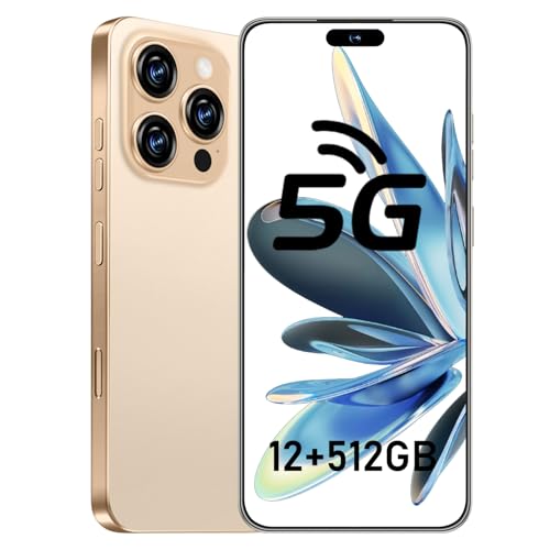 JQAKP I16 Unlocked Cell Dual SIM Card/Face Unlock/Fingerprint Button Unlock-and take Photos (Gold) – AmaSync Store