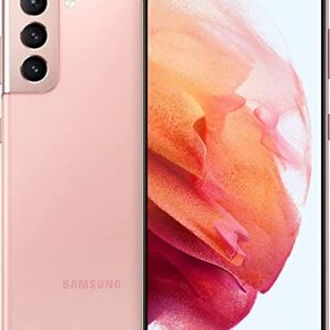 Samsung Galaxy S21 5G | Factory Unlocked Android Cell Phone | US Version 5G Smartphone | Pro-Grade Camera, 8K Video, 64MP High Res | 128GB, Phantom Pink (SM-G991UZIAXAA) – AmaSync Store