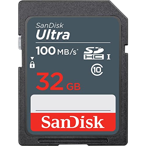 32GB Ultra 100MBs Sandisk SDHC Memory Card - Demo Store