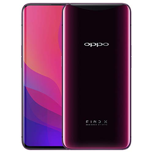 Oppo Find X Dual-SIM 256GB (GSM Only, No CDMA) Factory Unlocked 4G/LTE Smartphone – International Version (Bordeaux Red) – AmaSync Store