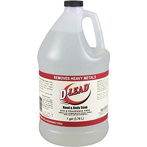 D-Lead Hand & Body Soap, Dye & Fragrance-Free, 1 Gallon, 4221ES-001 -
