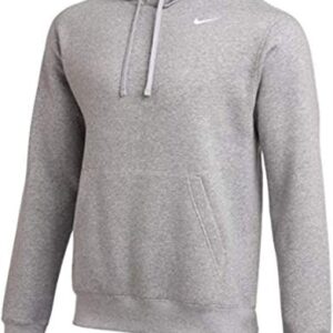 NIKE Sportswear Men's Pullover Club Hoodie (Small, Dark Grey) -