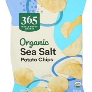 365 by Whole Foods Market, Organic Sea Salt Potato Chips, California Only, 5 Ounce -