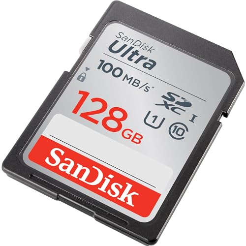 SanDisk 128GB Ultra SDXC UHS-I Memory Card - 120MB/s, C10, U1, Full HD, SD Card - SDSDUN4-128G-GN6IN [Older Version] - Demo Store