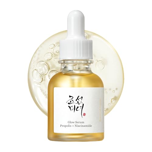 Beauty of Joseon Glow Serum Propolis and Niacinamide Hydrating Facial Soothing Moisturizer for Uneven Skin Tone Korean Skin Care 30ml 1 fl.oz -