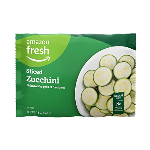 Amazon Fresh, Sliced Zucchini, 12 Oz -