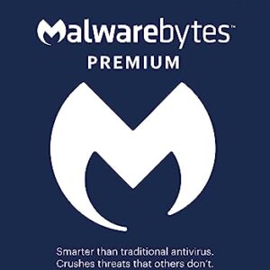 Malwarebytes Premium Software | Amazon Exclusive | 18 Months, 2 Devices (Windows, Mac OS, Android, Apple iOS, Chrome) [software_key_card] – AmaSync Store