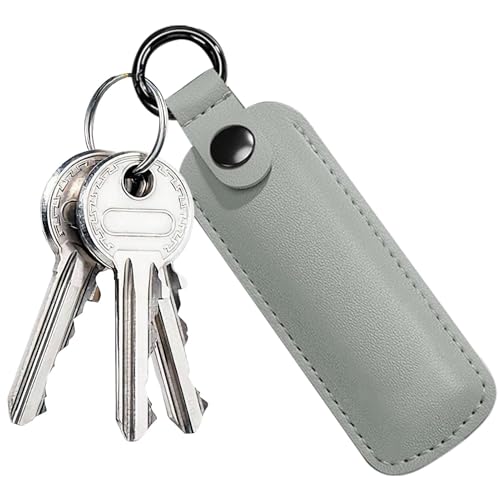 Flash Drive Holder Pouch - Flash Drive Storage Bag | Anti Lost USB Flash Drive Holder, Protective Cover, USB Storage Leather Case, USB Drive Protection Box with Key Ring, Multiple Uses for Car Owners - Demo Store