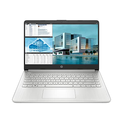 HP Notebook Laptop, 14" HD Touchscreen, Intel Core i3-1115G4 Processor, Media Card Reader, HDMI, Bluetooth, Wi-Fi 5, Windows 10 Home, Silver (8GB RAM | 128GB SSD) – AmaSync Store