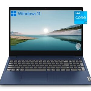 Lenovo Ideapad 3i Laptop, 15.6" FHD Display, 11th Gen Intel Core i3-1115G4, 20GB RAM, 1TB PCIe SSD, Webcam, HDMI, Wi-Fi, Fingerprint Reader, Bluetooth, Windows 11 Home, Abyss Blue – AmaSync Store