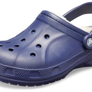 Crocs Ralen Lined Clog Nautical Navy/Oatmeal Men's 11, Women's 13 -