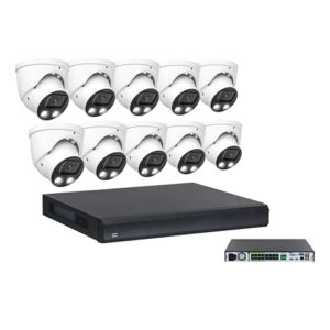 EmpireTech 8MP Full-Color Camera POE NVR CCTV Security Home Kit -