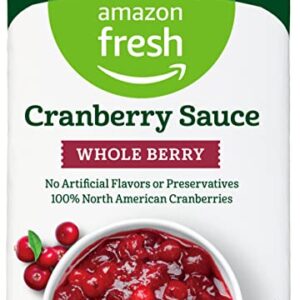 Amazon Fresh, Cranberry Sauce Whole Berry, 14 Oz -