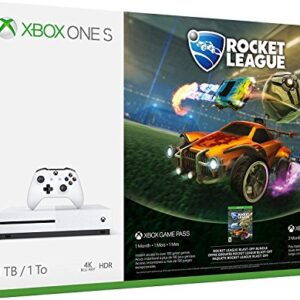Xbox One S 1TB Console Rocket League Blast-Off Bundle -