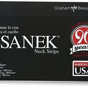 Sanek Display Neck Strips, 60 Count, Pack of 12 -