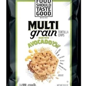 Multigrain Tortilla Chips with Avocado Oil, 28.8 oz 1 Bag -