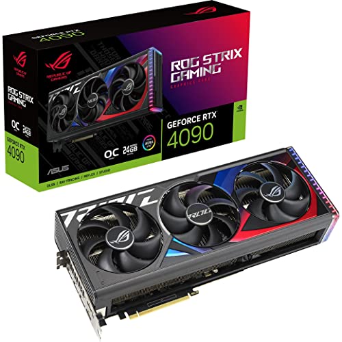 ASUS ROG Strix GeForce RTX® 4090 OC Edition Gaming Graphics Card (PCIe 4.0, 24GB GDDR6X, HDMI 2.1a, DisplayPort 1.4a) – AmaSync Store
