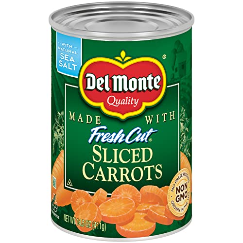Del Monte Canned Fresh Cut Sliced Carrots, 14.5 Ounce (Pack of 1) -