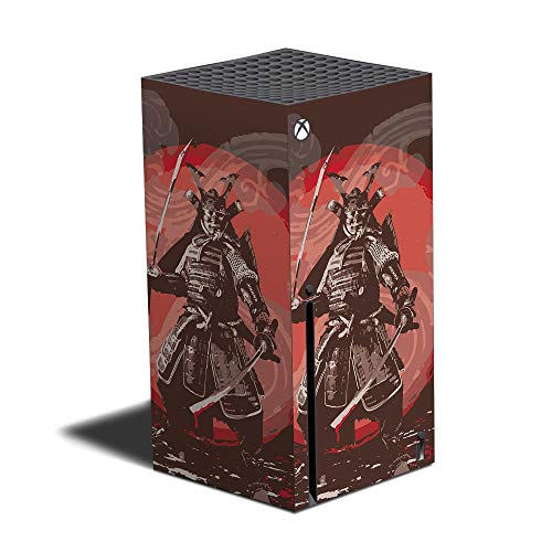 MIGHTY SKINS Skin Compatible with Xbox Series X - Samurai Battle | Protective, Durable, and Unique Vinyl Decal wrap Cover | Easy to Apply and Change Styles | Made in The USA (MIXBSERX-Samurai Battle) -