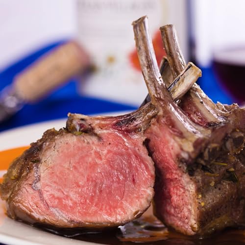 Today Gourmet Foods of NC-New Zealand Pasture Raised Rack of Lamb (16-18oz-4 Racks) -