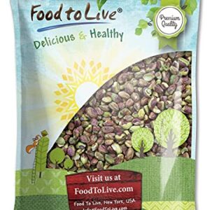 Food to Live No Shell Pistachios, 9 Pounds – Unsalted, Kernels, Sirtfood, Bulk. Pistachios Individual Packs. Wonderful Keto and Paleo Snack -