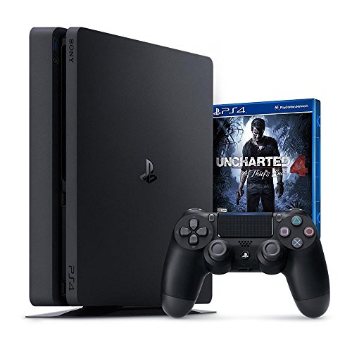 PlayStation 4 Slim 500GB Console - Uncharted 4 Bundle Discontinued -