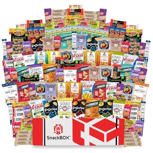 Gluten Free Office Catering Variety Snack Box (150 Count) | Fathers Day, Holiday, Teachers, Back to School, Date Night, College, Gift Baskets, Student, Birthday, Chips, Office, Military, Gift Ideas By SnackBOX -