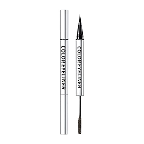 4D Silk Fiber Mascara & Eyeliner, Anti-Blooming, Lasting All Day, Create for Perfect Eye Makeup -