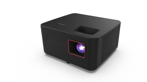 Philips, GamePix 900, 4K projector, resolution 3840 x 2160 pixels, latency of 6 ms with refresh rate of 240 Hz, 1000 lumens, ANSI, WiFi 6, black. -