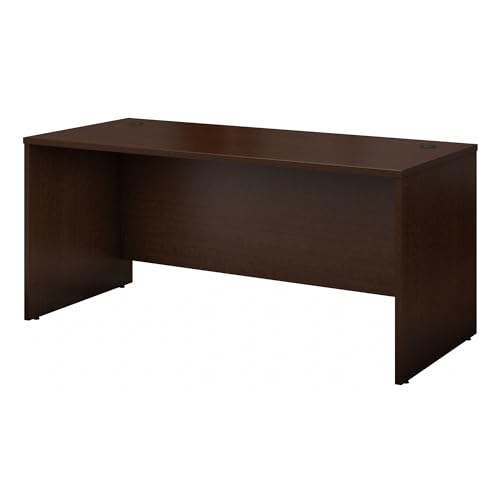 Bush Business Furniture Series C 66W Office Desk in Mocha Cherry, Large Computer Table for Home and Professional Workplace -