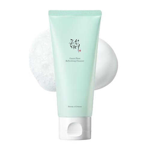 Beauty of Joseon Green Plum Refreshing Cleanser Gel Type Deep Pore Cleansing, Acne Face Wash, Blackhead Remover for All Skin Types, Korean Skincare 100ml, 3.38 fl.oz -