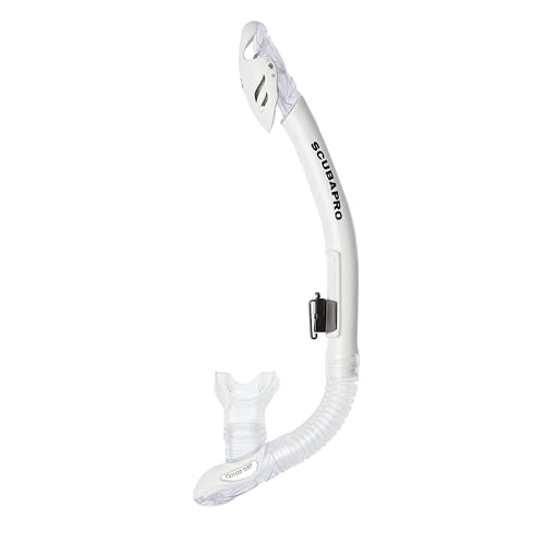 SCUBAPRO Fusion Dry Snorkel, White -