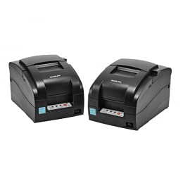 Bixolon SRP-275IIIAOPG Series Srp-275III Impact Printer with Power Supply, Parallel Interface, USB, Black -