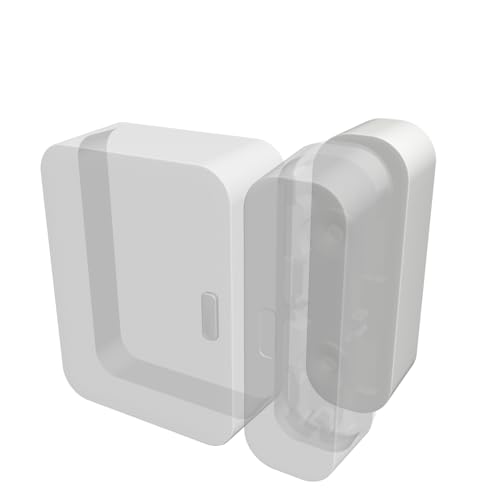 Simplisafe Entry Sensor Magnet Risers | Contact Sensor Spacers with 3M Adhesive | Easy Instal for All Simplisafe Security Systems (1/2 inch - 1 Pack) -