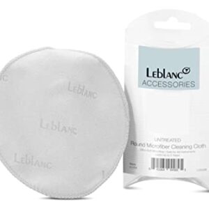Leblanc LE Blanc Microfiber Cleaning Cloth Round, White (L2000R) -