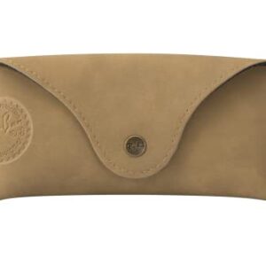 Ray-Ban Shades Shell Sunglass Case, Beige, 7 x 4 -