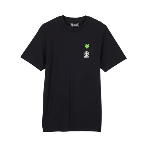 Fox Racing Mens Fox X Kawi Premium Short Sleeve Tee Ii Black -